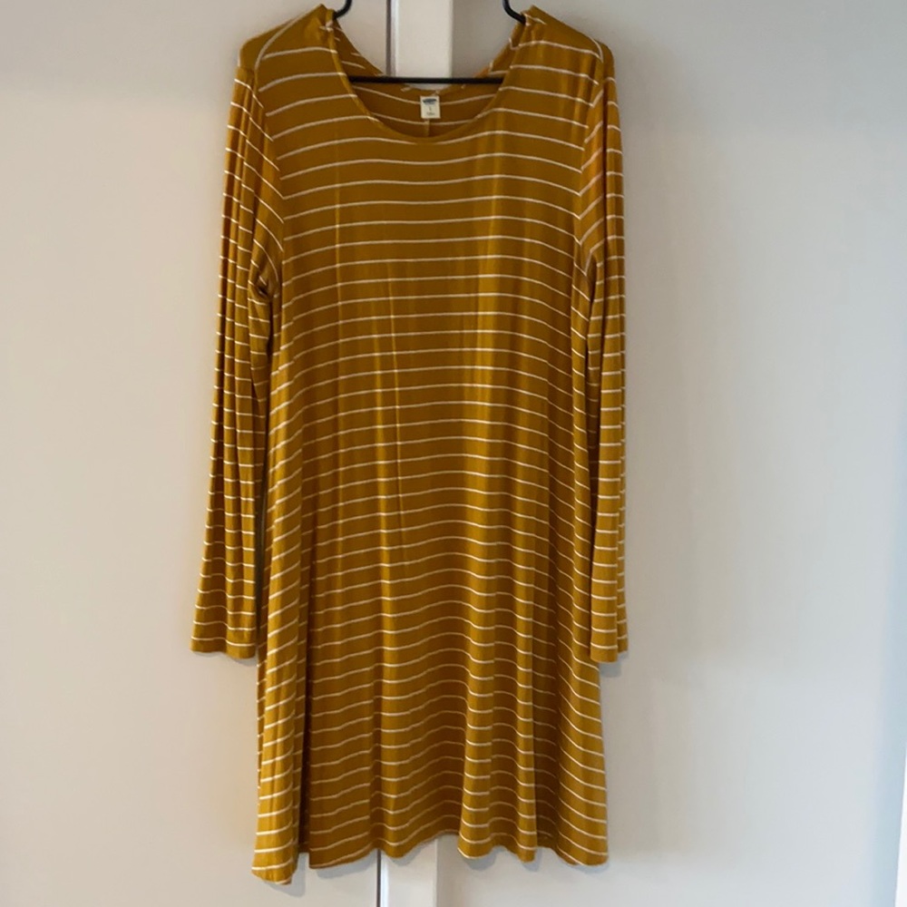 Stripped Old Navy dress